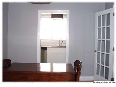 Entrance into the kitchen area