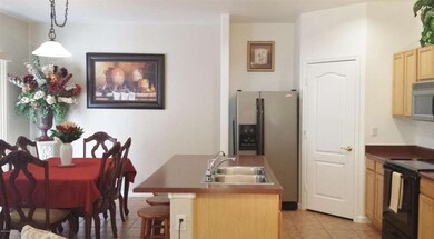 Open kitchen and great room floor plan