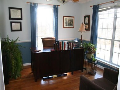 11x12 separate dining room off kitchen is being used as an office. Great outside views!