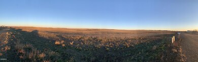 Panorama of lots to north