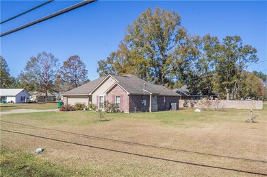View from front corner of property line.