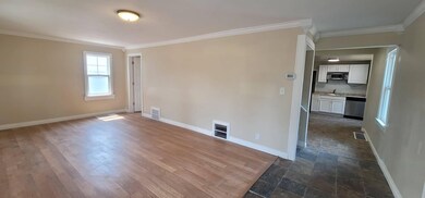 Living Room and view to the kitchen