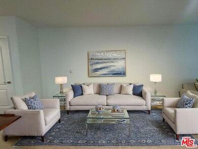 Living Room Digitally Staged