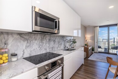 Spacious modern kitchen