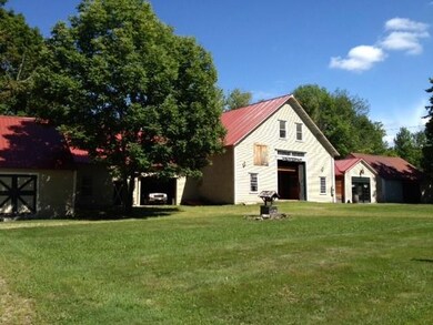 Barn Courtyard starting at left to...
