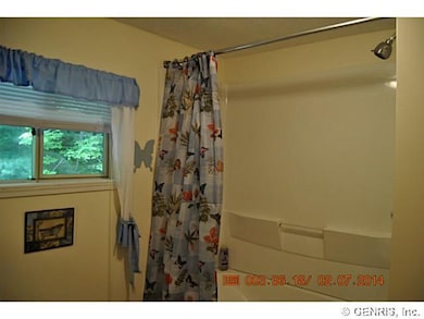 Bathroom Upstairs bath is updated and spacious