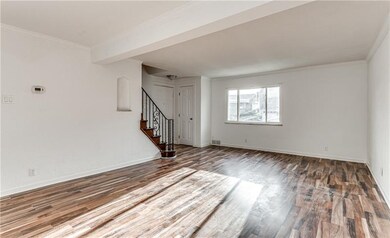 Living room from dining area