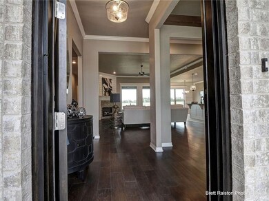 Photos are pictures of a previous home built, home