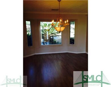 Dining Room. Dining Room with Beautiful Chandelier