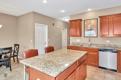 Eat-in dining area in kitchen