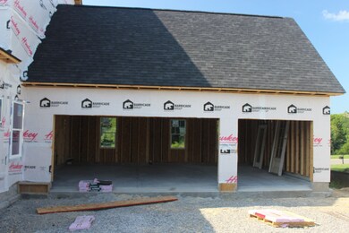 Construction Status as of  7/20/2020   3 Car Garage at Rear of Home