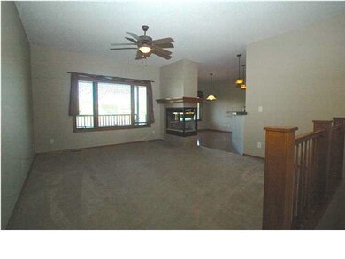 Great open floor plan with high ceiling great view