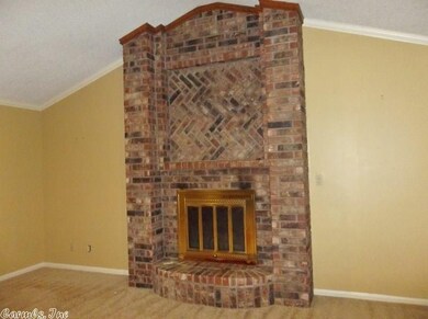 Wood Burning Fireplace in Den/Family Room