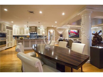 Dining Room. This custom table made was inspired b
