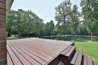 Back Deck Overlooking Lake