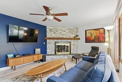 Gas fireplace