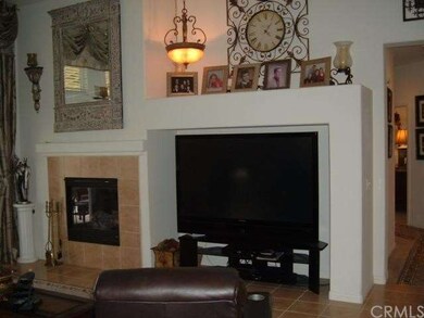 Family Room Entertainment Alcove and Fireplace