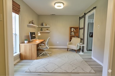 Study / Dining Virtually staged