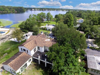 Aerial view from the back of the house showing pro