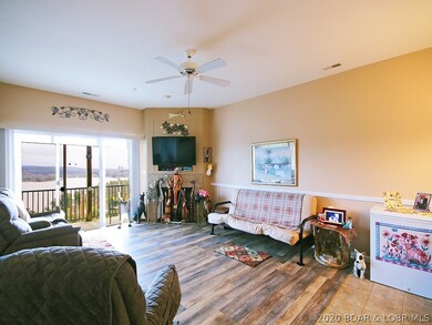 Living Room with Laminate Flooring