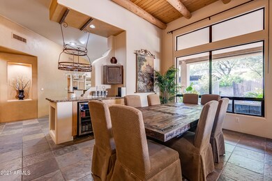 Formal Diningroom and Bar Area