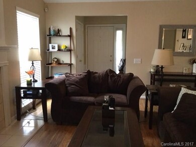 Great Room has beautiful wide-plank laminate floor