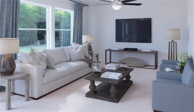Family Room -  Image of furnished model