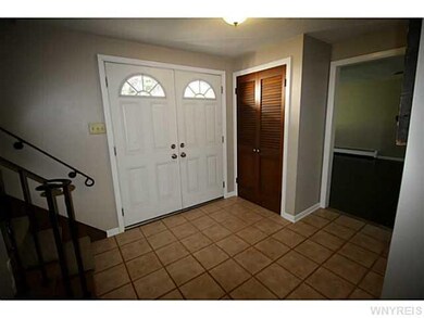 Foyer. Double doors lead into the spacious foyer.