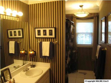 Larger view of hall bath