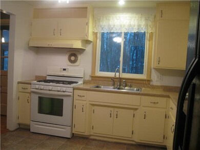 Kitchen New kitchen floor, counter tops and fresh 