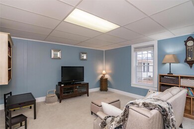 Enter the front door into the spacious family room