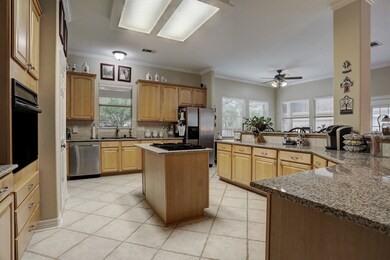 Large open kitchen