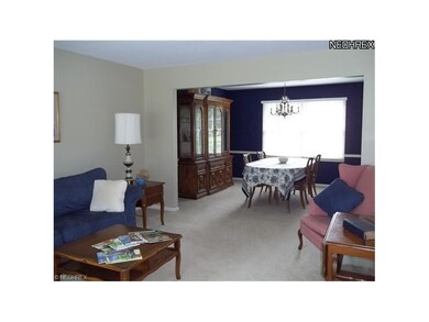 Another view of living room looking towards the dining room.