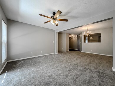 Living Room and Dining looking back