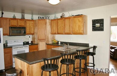 New counters, breakfast bar, appliances, cabinets,