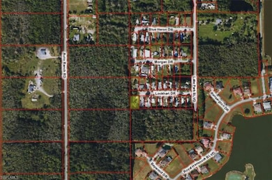 Map / location with property boundaries highlighted