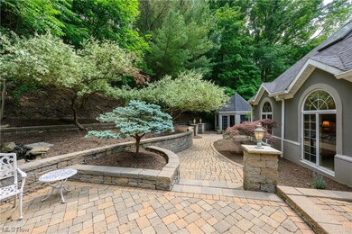 Lovely, serene pavered patio and gazebo.