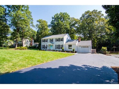 Large paved driveway that was just sealed!