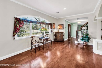 foyer opening to living room