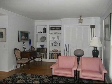 Other. This view of the living room showcases buil