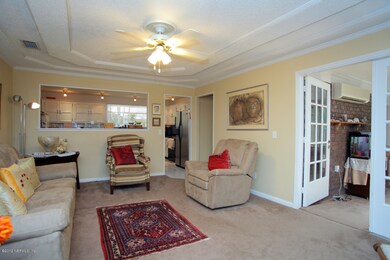 Family Room opens up to the Florida Room