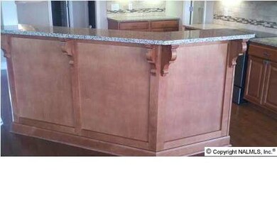 Flat panel bar back offers style and the function of easy care. Note that bar top is deep enough to enjoy a meal while talking to the cook.