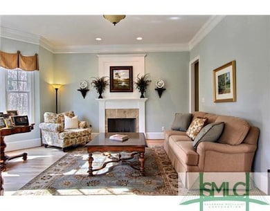 Living Room. This beautiful home features 2 firepl