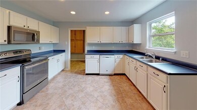 All appliances stay including stainless Fridge, microwave and oven.