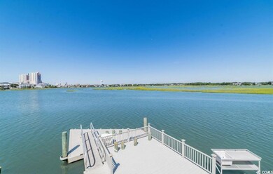 Dock featuring a water view