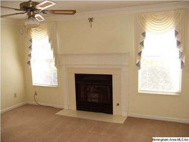 Great Room with FP/gas logs
