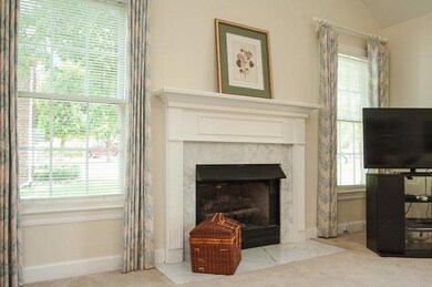 The fireplace is a nice focal point.  The fireplace features gas logs.