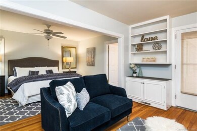 Elegant master suite complete with private sitting
