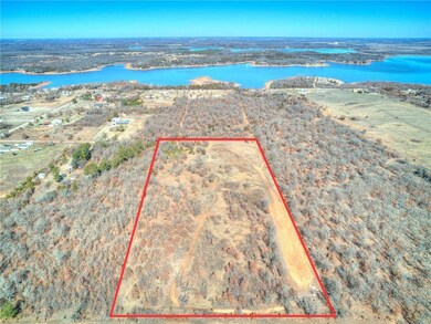 Looking north, approximate property lines