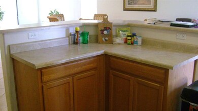Kitchen island.
